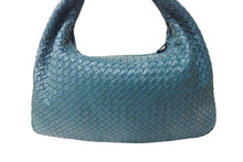 Load image into Gallery viewer, BOTTEGAVENETA ボッテガヴェネタ イントレチャート ショルダーバッグ ホーボー 115654 V0016 3872 グリーン 美品 中古 67410