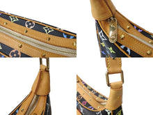 Load image into Gallery viewer, LOUIS VUITTON ルイ ヴィトン 村上隆 ブローニュ モノグラムマルチカラー ショルダーバッグ M92638 黒 ノワール 美品 中古 67416