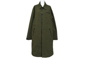 PRADA GORE-TEX プラダ ゴアテックス ダウンジャケット リネアロッサ コート サイズM ナイロン カーキ 美品 中古 67424 
