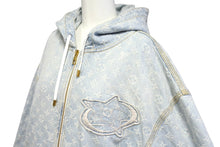 Load image into Gallery viewer, LOUIS VUITTON ルイヴィトン × NBA コラボ ジップスルーフーディ ブルゾン ジャケット 52 RM212 UZD HLA01W 美品 中古 67427
