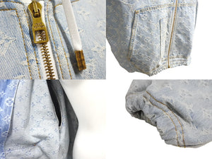 LOUIS VUITTON ルイヴィトン × NBA コラボ ジップスルーフーディ ブルゾン ジャケット 52 RM212 UZD HLA01W 美品 中古 67427