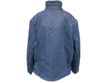 Load image into Gallery viewer, LOUISVUITTON ルイヴィトン モノグラム パデッド パファー デニムジャケット インディゴ ブルー 23SS サイズ52 美品 中古 67429