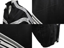 Load image into Gallery viewer, 極美品 LouisVuitton ルイヴィトン トラックジャケット LVロゴ ダミエライン 22SS RM221 185 HML61E ラムスキン ブラック S 中古 67430