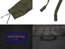 Load image into Gallery viewer, 新品未使用 LOUIS VUITTON ルイヴィトン レース ウール オーバーシャツ ミリタリー ジャケット サイズ50 RM231M S70 HOB02E グリーン 中古 67431