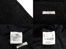 Load image into Gallery viewer, COMOLI コモリ フーデッドコート ロングコート コットン ポリエステル ブラック サイズ2 美品 中古 67434