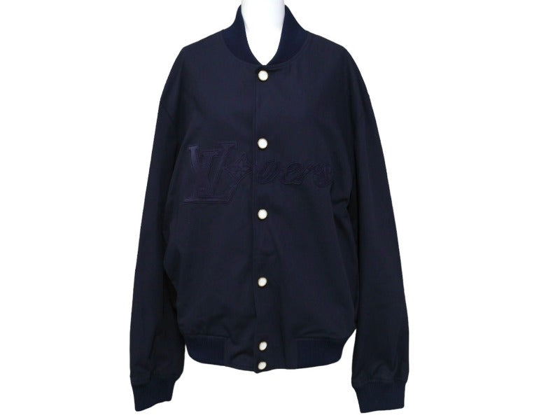 新品未使用 LouisVuitton ルイヴィトン エンブロイダードコットンボンバージャケット RM242MM JPG HRB15E サイズ50 中古 67436