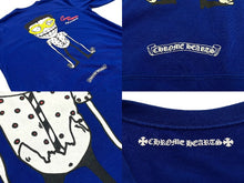 Load image into Gallery viewer, CHROME HEARTS クロムハーツ スウェット サイズM MATTY BOY マティボーイ プリント コットン ブルー 美品 中古 67441