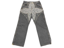 Load image into Gallery viewer, LouisVuitton ルイヴィトン モノグラムフラワーデニムパンツ ジーンズ 23AW RM232 Y92 HPD92W ブラック コットン 美品 中古 67444
