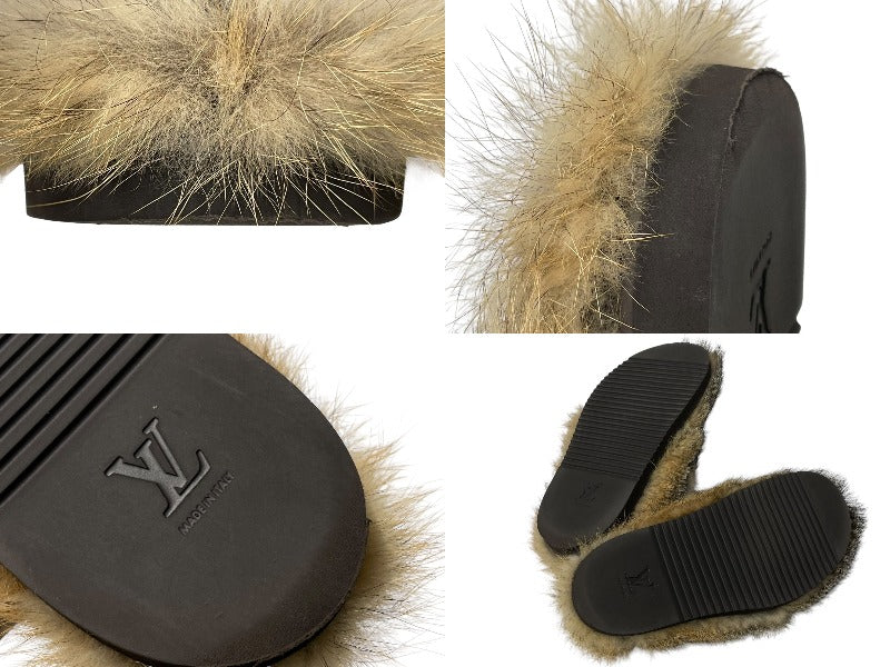 極美品 LOUISVUITTON ルイヴィトン LVイージー ライン ミュール