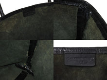 Load image into Gallery viewer, CHROME HEARTS クロムハーツ FSトート トートバッグ クロスパッチ ブラック シルバー金具 中古 67454