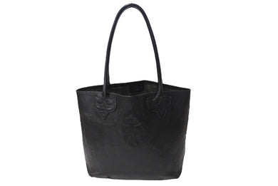 CHROME HEARTS クロムハーツ FSトート トートバッグ クロスパッチ ブラック シルバー金具 中古 67454