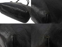 Load image into Gallery viewer, CHROME HEARTS クロムハーツ FSトート トートバッグ クロスパッチ ブラック シルバー金具 中古 67454
