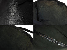 Load image into Gallery viewer, CHROME HEARTS クロムハーツ FSトート トートバッグ クロスパッチ ブラック シルバー金具 中古 67454