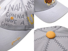 Load image into Gallery viewer, PLATINUM FUBU 90s00s fat albert プラティナム フブ 90年代 キャップ ポリエステル コットン グレー イエロー 美品 中古 67468