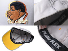 Load image into Gallery viewer, PLATINUM FUBU 90s00s fat albert プラティナム フブ 90年代 キャップ ポリエステル コットン グレー イエロー 美品 中古 67468