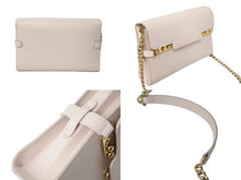 Load image into Gallery viewer, 新品未使用 Delvaux デルヴォー ポシェット タンペート ショルダーバッグ ベビーピンク ゴールド金具 中古 67477