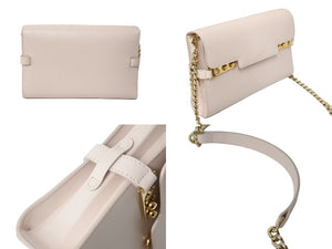 新品未使用 Delvaux デルヴォー ポシェット タンペート ショルダーバッグ ベビーピンク ゴールド金具 中古 67477