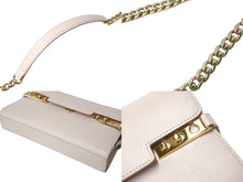 Load image into Gallery viewer, 新品未使用 Delvaux デルヴォー ポシェット タンペート ショルダーバッグ ベビーピンク ゴールド金具 中古 67477