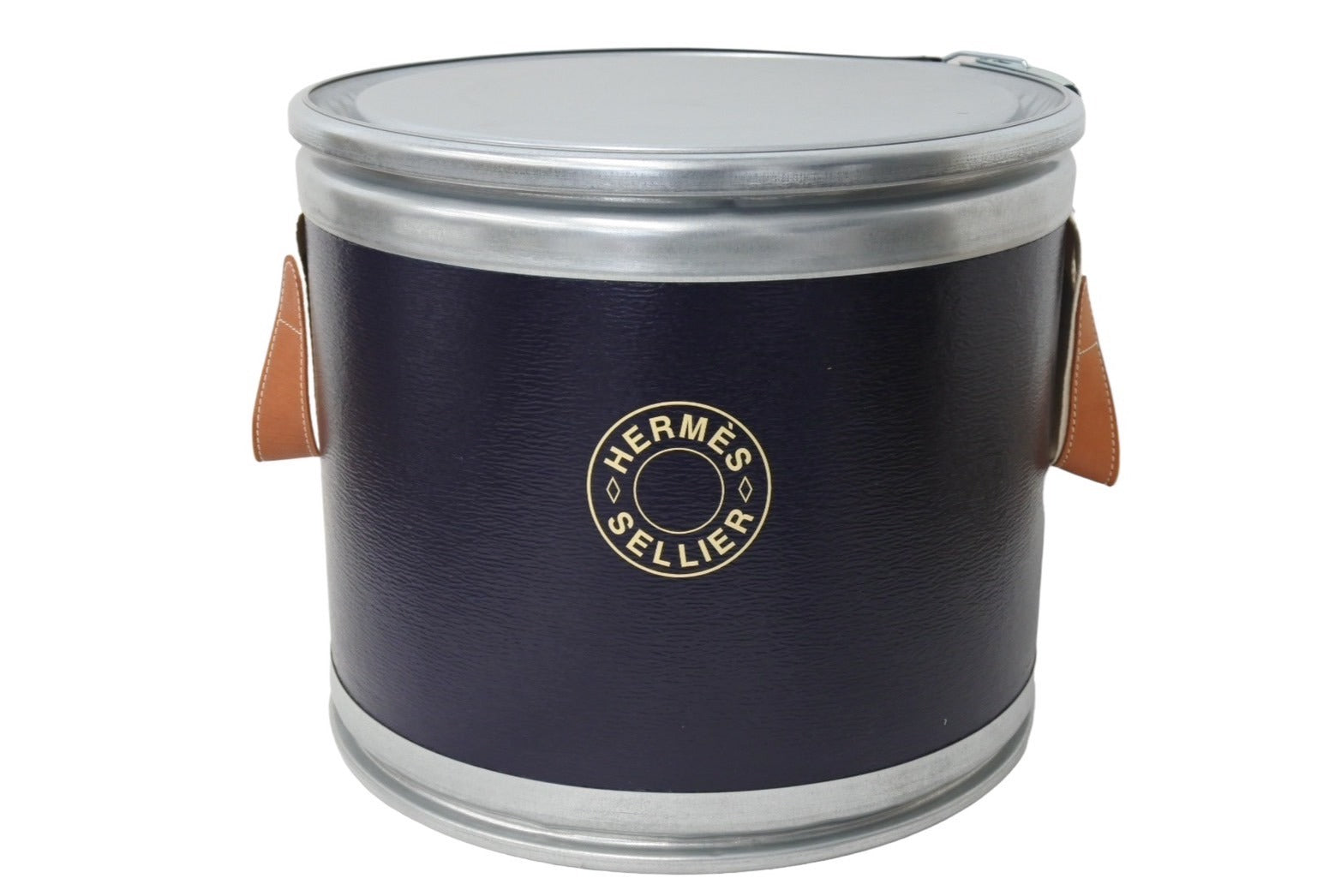 エルメス HERMES サドルボックス　馬具缶　スモール  新品未使用 極美品 HERMES エルメス サドルボックス スモール 馬具缶 馬具
