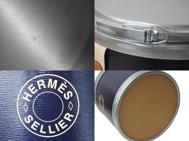 エルメス HERMES サドルボックス　馬具缶　スモール  新品未使用 エルメス(HERMES)エルメス サドルボックス スモール 馬具缶