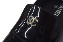 Load image into Gallery viewer, CHANEL シャネル ローファ 靴 オペラシューズ フェイクパール ココマーク G30757 パテントレザー 36C G30757 美品 中古 67480
