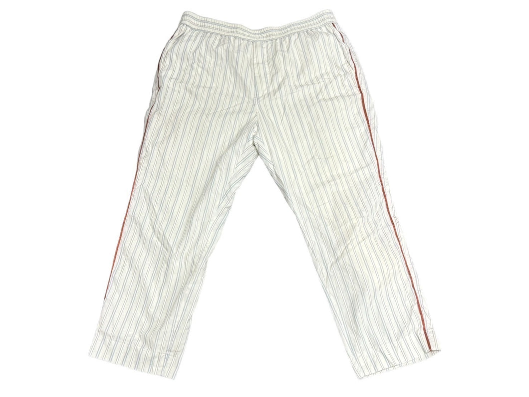 GUCCI グッチ ストライプ イージーパンツ 494705 Z303D ホワイト サイズ50 美品 中古 67485 