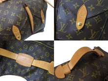 Load image into Gallery viewer, 激レア LOUIS VUITTON ルイヴィトン ヴィヴィアンウエストウッド 7デザイナーズ サックフォキュ モノグラムバッグ バナナ型 バムバッグ 1996年 ブラウン 美品 中古 67491