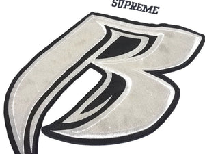 Supreme シュプリーム ラフ・ライダーズ 長袖ゲームシャツ ホッケージャージ ホワイト ポリエステル XL 美品 中古 67511 