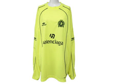 Load image into Gallery viewer, BALENCIAGA バレンシアガ Soccer Long Sleeve T-Shirt サッカー ロング スリーブ ティシャツ グリーン サイズL 美品 中古 67519