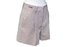 極美品 FENDI フェンディ ショートパンツ 12CPF-18-1043 サイズ36 コットン相当 ナイロンピンク 中古 67520 