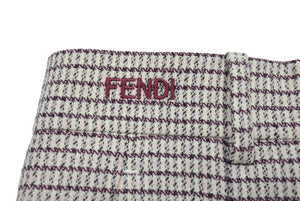 極美品 FENDI フェンディ ショートパンツ 12CPF-18-1043 サイズ36 コットン相当 ナイロンピンク 中古 67520 