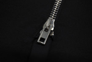 AlexanderWang アレキサンダーワン スカート ジップ ファスナー CA 00985 ブラックシルバー金具 サイズ0 美品 中古 67522 