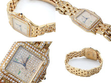 Load image into Gallery viewer, CARTIER カルティエ 時計 パンテールLM クラシック＆フィガロ W25014B9 K18YG無垢 美品 中古 67524