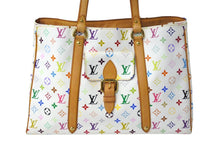 Load image into Gallery viewer, LouisVuitton ルイヴィトン オーレリアGM トートバッグ M40100 モノグラム マルチカラー ゴールド金具 美品 中古 67527