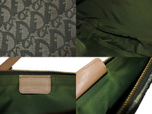 Load image into Gallery viewer, Christian Dior クリスチャンディオール トロッター サドルポーチ ワンショルダー グリーン MC 0071 美品 中古 67536