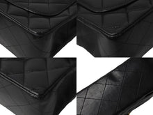 Load image into Gallery viewer, CHANEL シャネル チェーンショルダーバッグ 8番台 ミニマトラッセ ラムスキン ゴールド金具 ブラック 美品 中古 67541