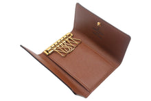Load image into Gallery viewer, 極美品 LOUIS VUITTON ルイヴィトン キーケース ミュルティクレ 6 M62630 モノグラムキャンバス ゴールド金具 ブラウン 中古 67550