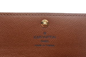 極美品 LOUIS VUITTON ルイヴィトン キーケース ミュルティクレ 6 M62630 モノグラムキャンバス ゴールド金具 ブラウン 中古 67550