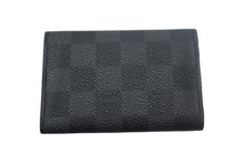 Load image into Gallery viewer, 極美品 LOUIS VUITTON ルイヴィトン ミュルティクレ6 ダミエグラフィット キーケース6 シルバー金具 ブラック 中古 67551