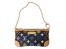Load image into Gallery viewer, 極美品 LOUIS VUITTON ルイヴィトン ポーチ M60097 ポシェット ミラMM モノグラムマルチカラー ブラック 中古 67553