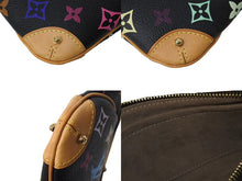Load image into Gallery viewer, 極美品 LOUIS VUITTON ルイヴィトン ポーチ M60097 ポシェット ミラMM モノグラムマルチカラー ブラック 中古 67553