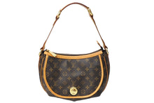 Load image into Gallery viewer, LOUIS VUITTON ルイヴィトン トゥラムGM ショルダーバッグ M40075 モノグラム ゴールド金具 ブラウン 美品 中古 67554