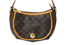 Load image into Gallery viewer, LOUIS VUITTON ルイヴィトン トゥラムGM ショルダーバッグ M40075 モノグラム ゴールド金具 ブラウン 美品 中古 67554