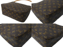 Load image into Gallery viewer, LouisVuitton ルイヴィトン ルーピングMM ショルダーバッグ M51146 FL0061 PVCコーティングキャンバス ブラウン 美品 中古 67555