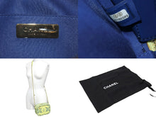Load image into Gallery viewer, 極美品 CHANEL シャネル ツイード デカココ チェーンショルダーバッグ 27番台 ツイード レザー グリーン ブルー ゴールド 中古 67564