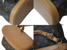 Load image into Gallery viewer, LOUIS VUITTON ルイヴィトン ミニモンスリ リュック バックパック M51137 モノグラム ブラウン 美品 中古 67568