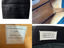 Load image into Gallery viewer, Masion martin margiela メゾン マルタン マルジェラ トートバッグ レザー シルバー金具 ブラック 美品 中古 67569