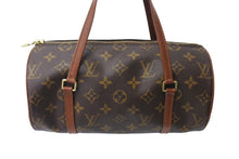Load image into Gallery viewer, LOUIS VUITTON ルイヴィトン パピヨン26 ハンドバッグ M51386 PVC レザー ゴールド金具 ブラウン 美品 中古 67571