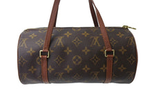 Load image into Gallery viewer, LOUIS VUITTON ルイヴィトン パピヨン26 ハンドバッグ M51386 PVC レザー ゴールド金具 ブラウン 美品 中古 67571
