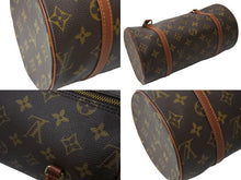 Load image into Gallery viewer, LOUIS VUITTON ルイヴィトン パピヨン26 ハンドバッグ M51386 PVC レザー ゴールド金具 ブラウン 美品 中古 67571
